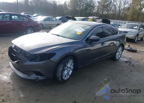 2016 Mazda Mazda6 I Touring from USA, damaged, VIN JM1GJ1V56G1442839